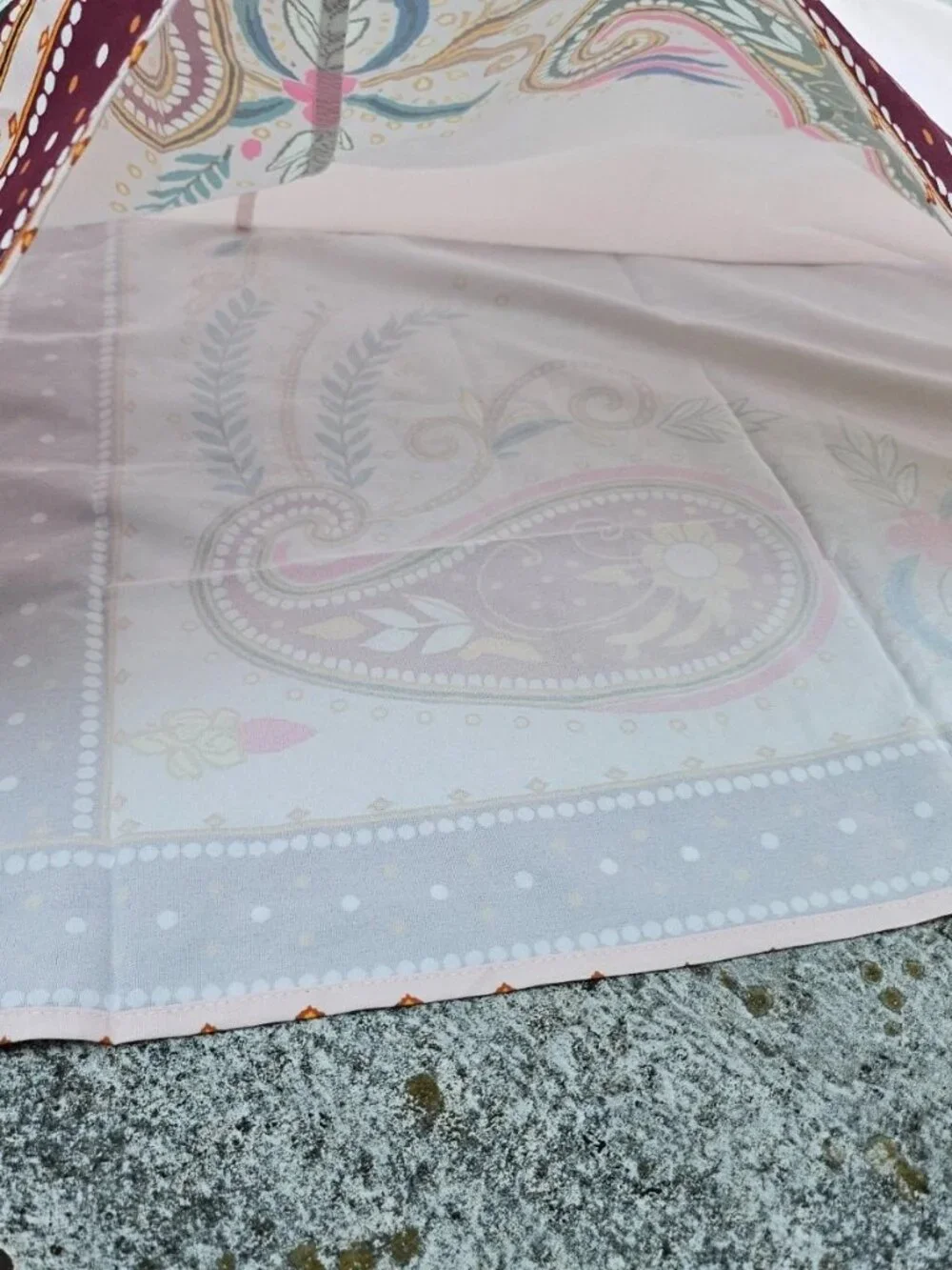 Women Dress Middle Eastern Robe Spring Summer Fashion Ethnic Print Size Plus 2XL - Picture 11 of 12